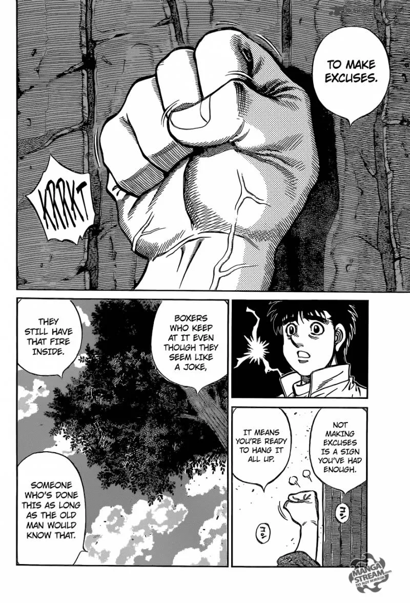 Hajime no Ippo Chapter 1079 page 6