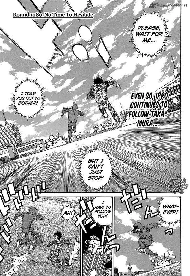Hajime no Ippo Chapter 1080 page 2