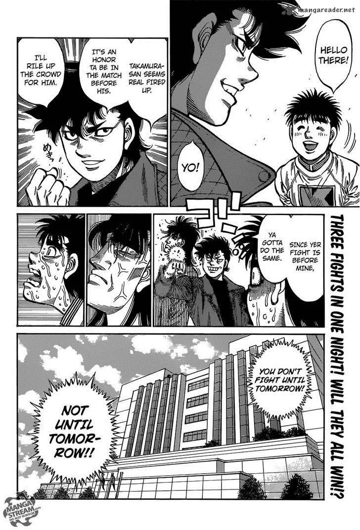 Hajime no Ippo Chapter 1080 page 17