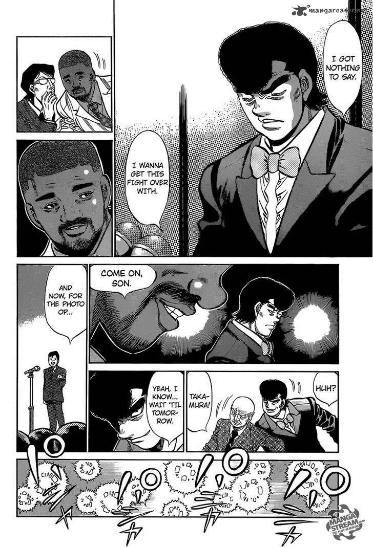 Hajime no Ippo Chapter 1080 page 15