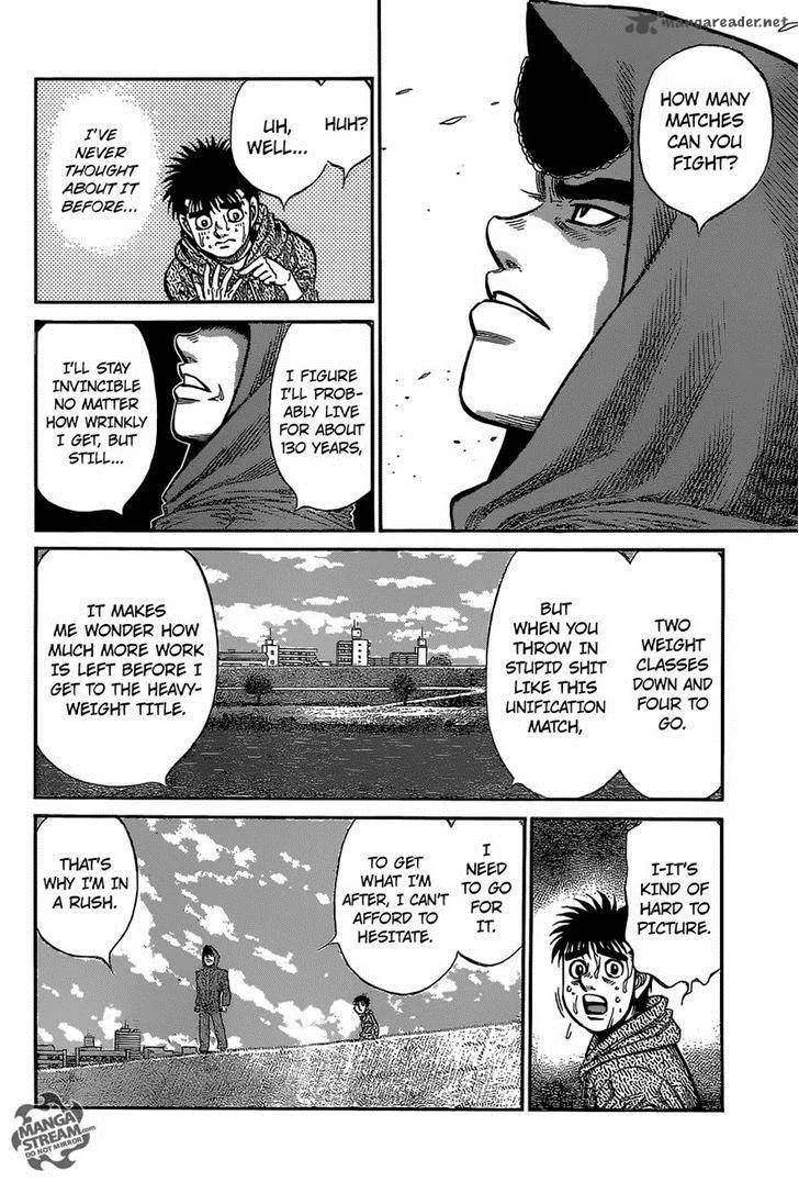 Hajime no Ippo Chapter 1080 page 8