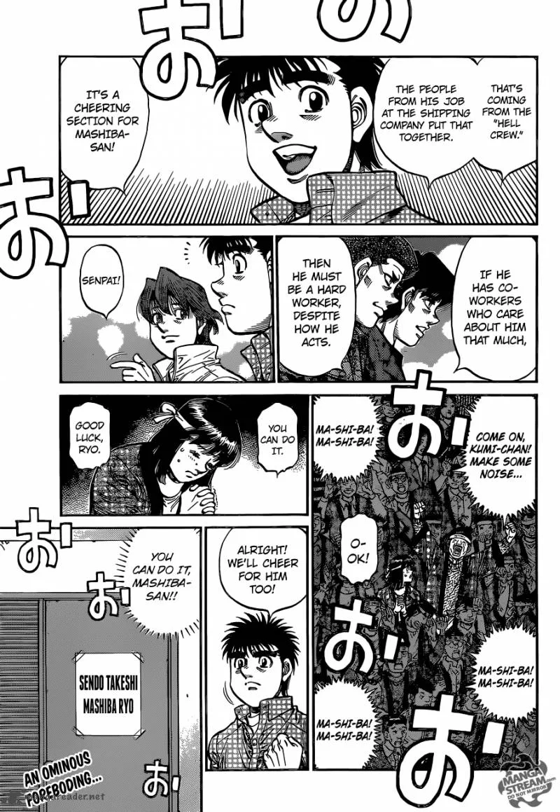 Hajime no Ippo Chapter 1081 page 13