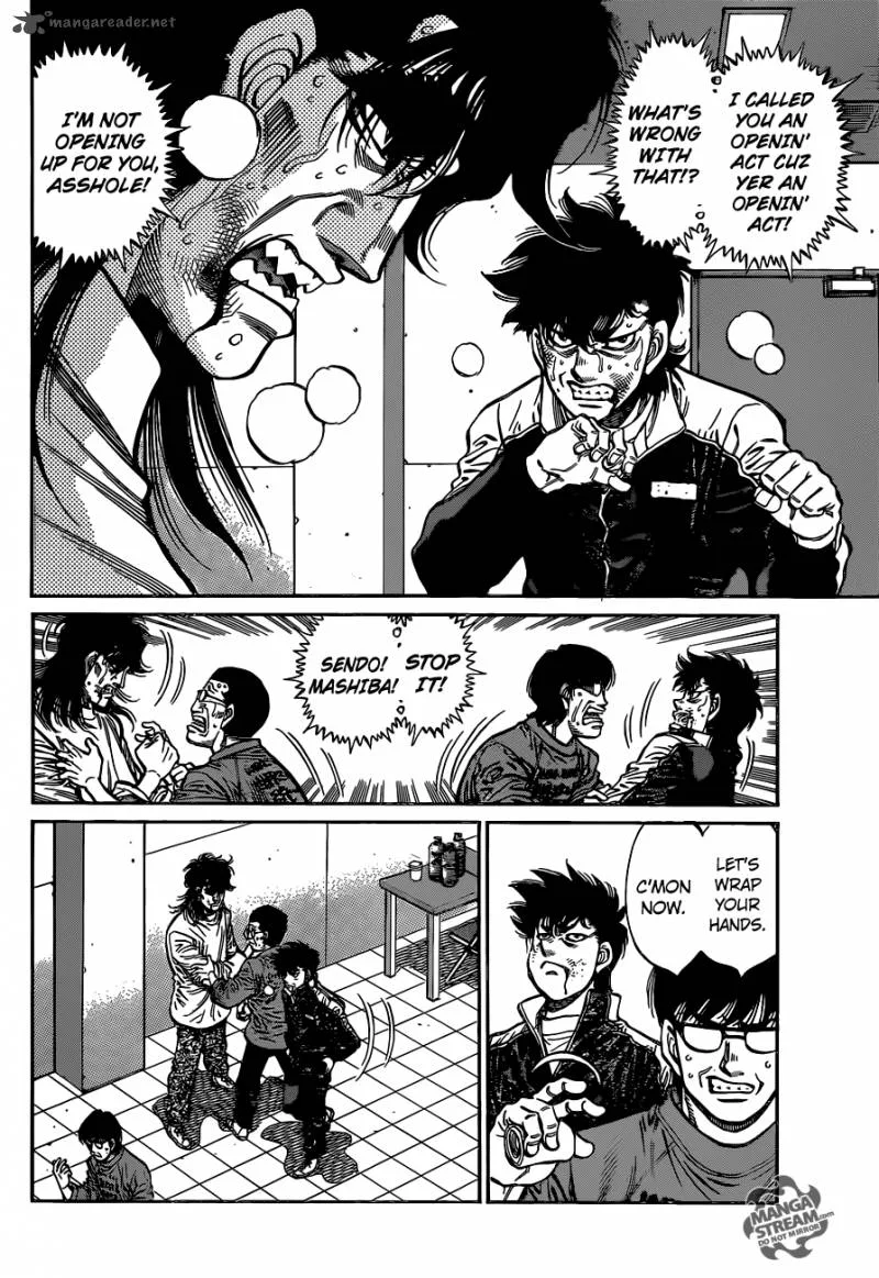 Hajime no Ippo Chapter 1081 page 8