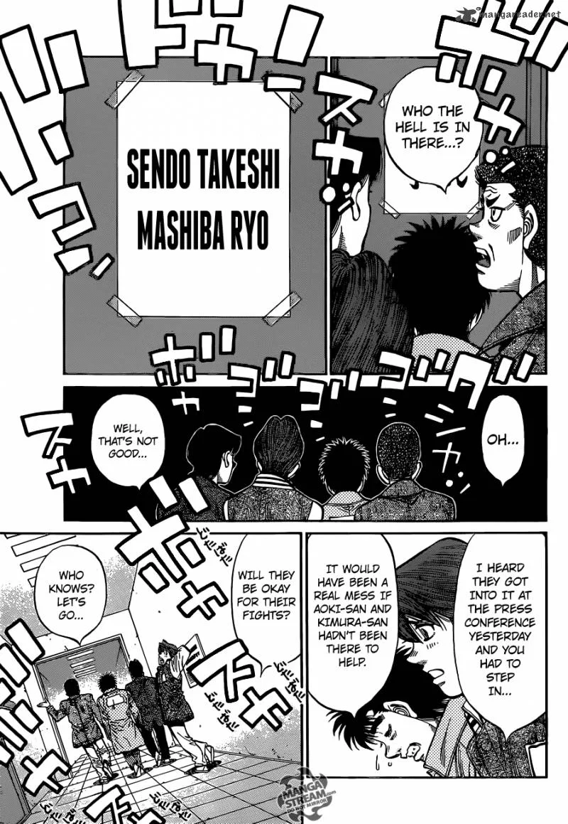 Hajime no Ippo Chapter 1081 page 7