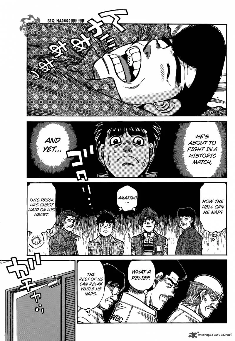 Hajime no Ippo Chapter 1081 page 5