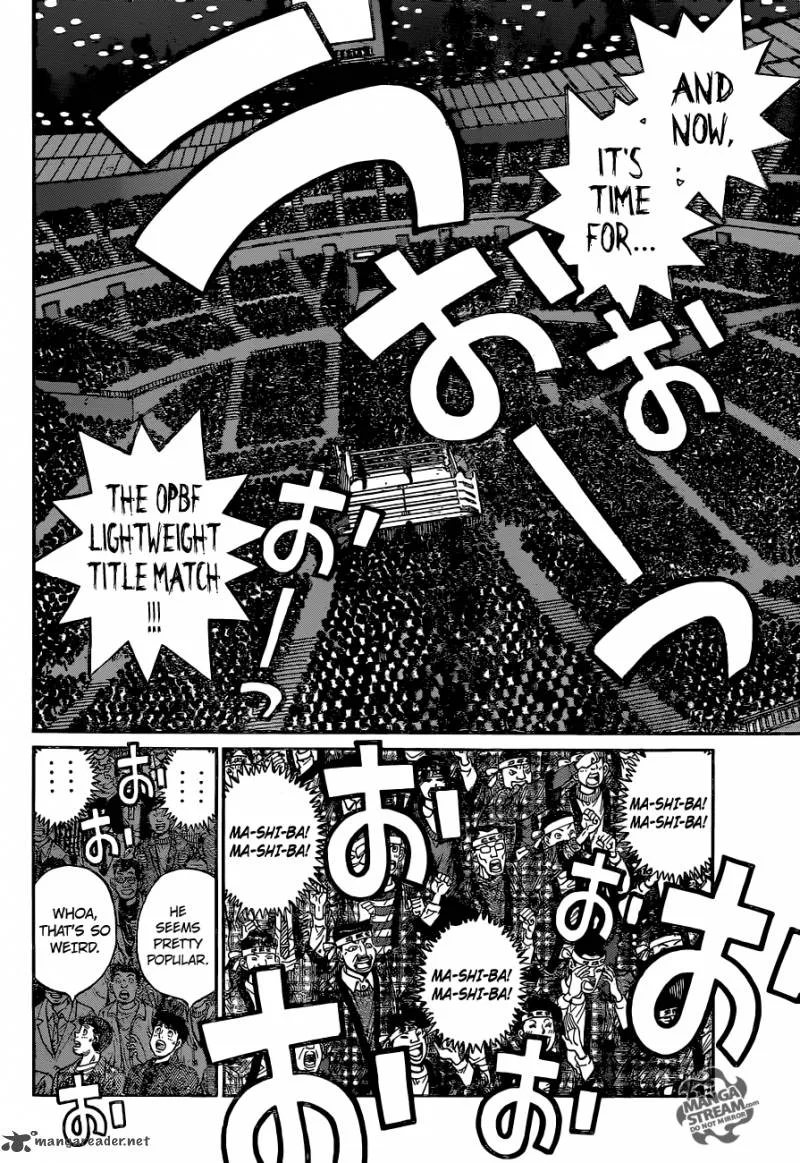 Hajime no Ippo Chapter 1081 page 12