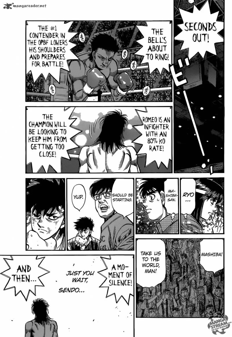 Hajime no Ippo Chapter 1082 page 13