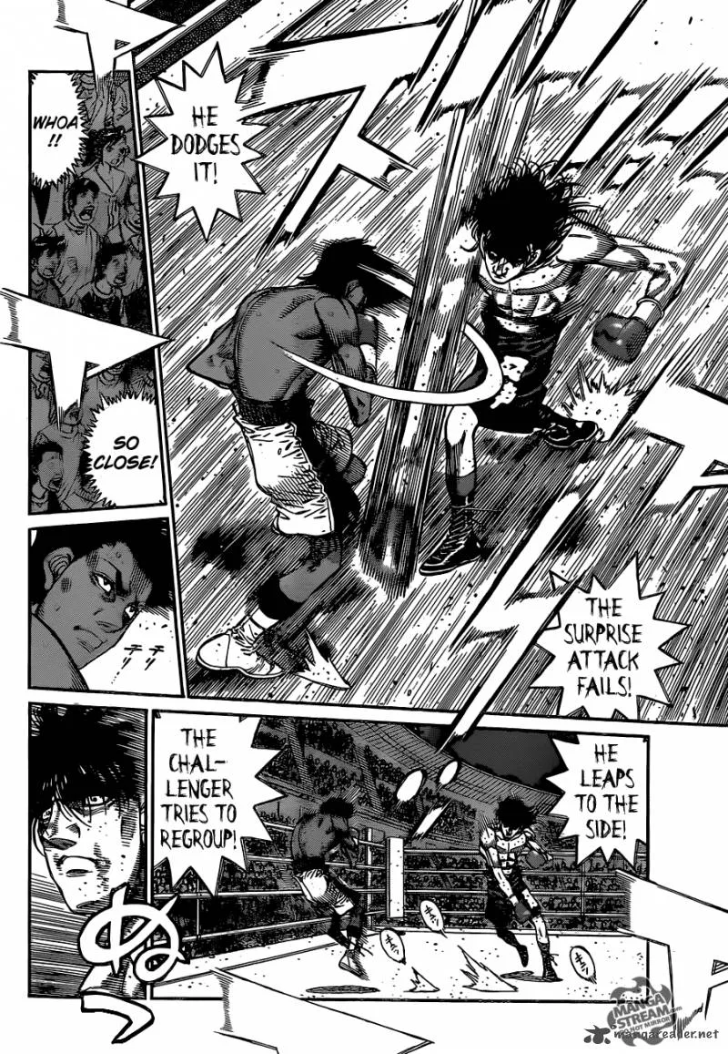 Hajime no Ippo Chapter 1083 page 4