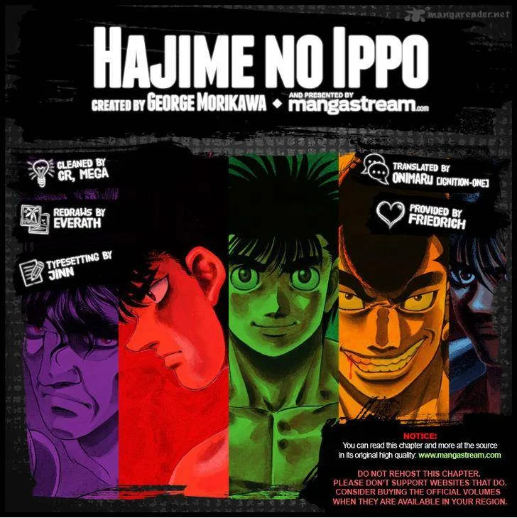 Hajime no Ippo Chapter 1085 page 2