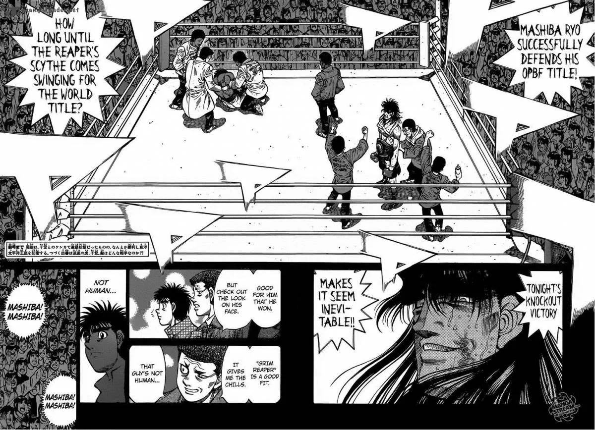 Hajime no Ippo Chapter 1085 page 3