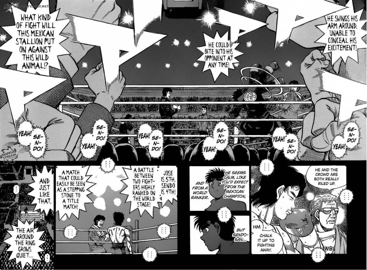 Hajime no Ippo Chapter 1085 page 14