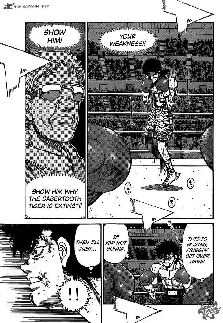 Hajime no Ippo Chapter 1087 page 6