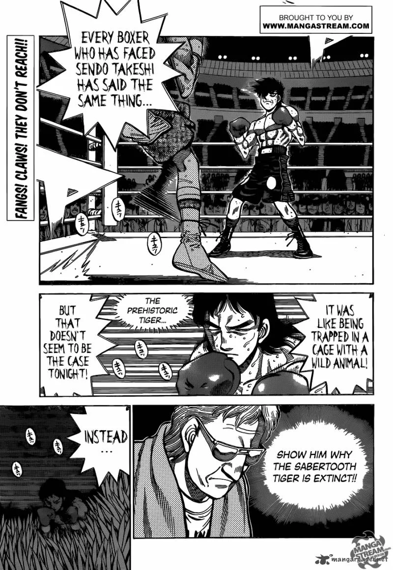 Hajime no Ippo Chapter 1088 page 1