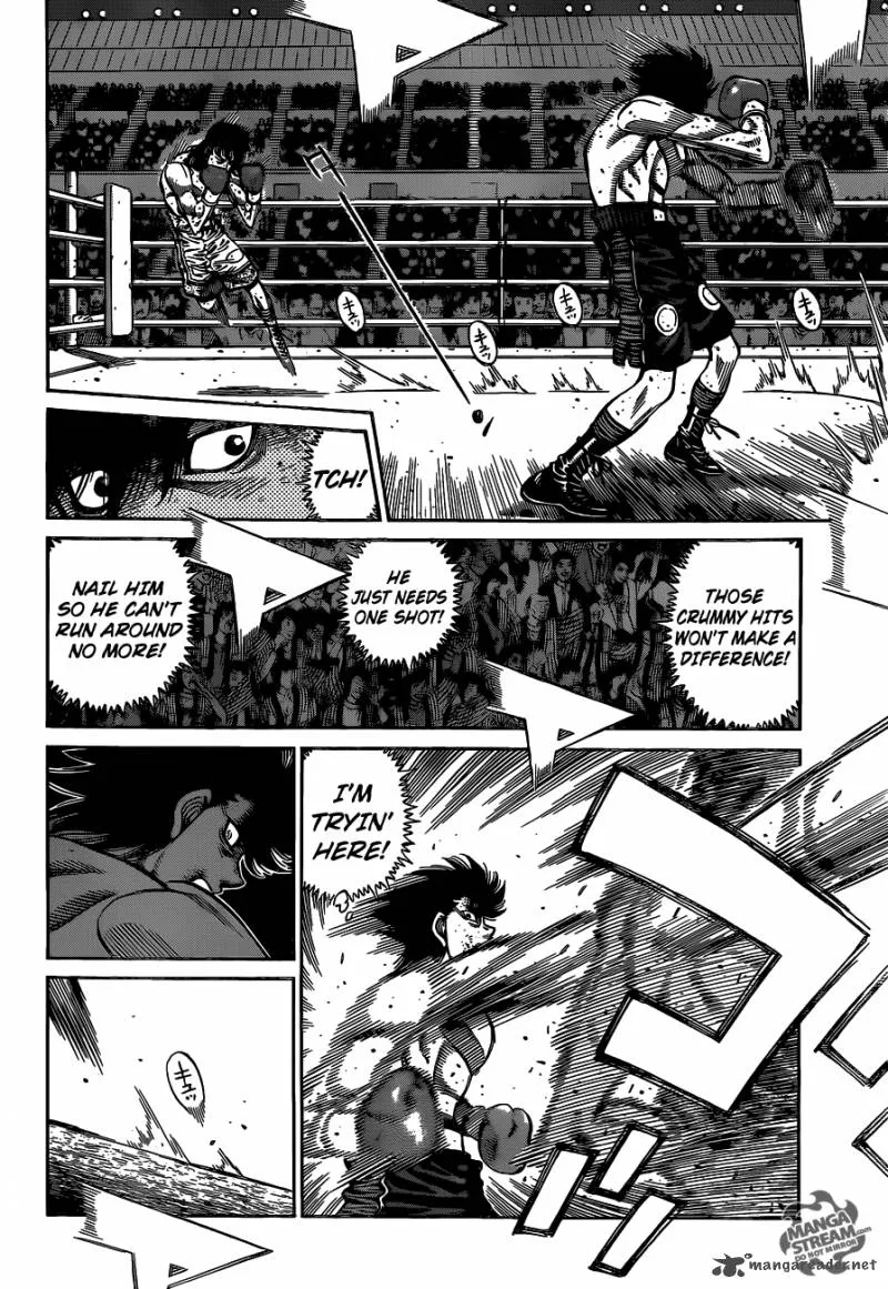 Hajime no Ippo Chapter 1088 page 4
