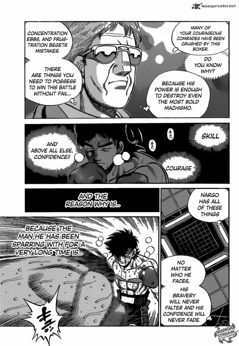 Hajime no Ippo Chapter 1088 page 17