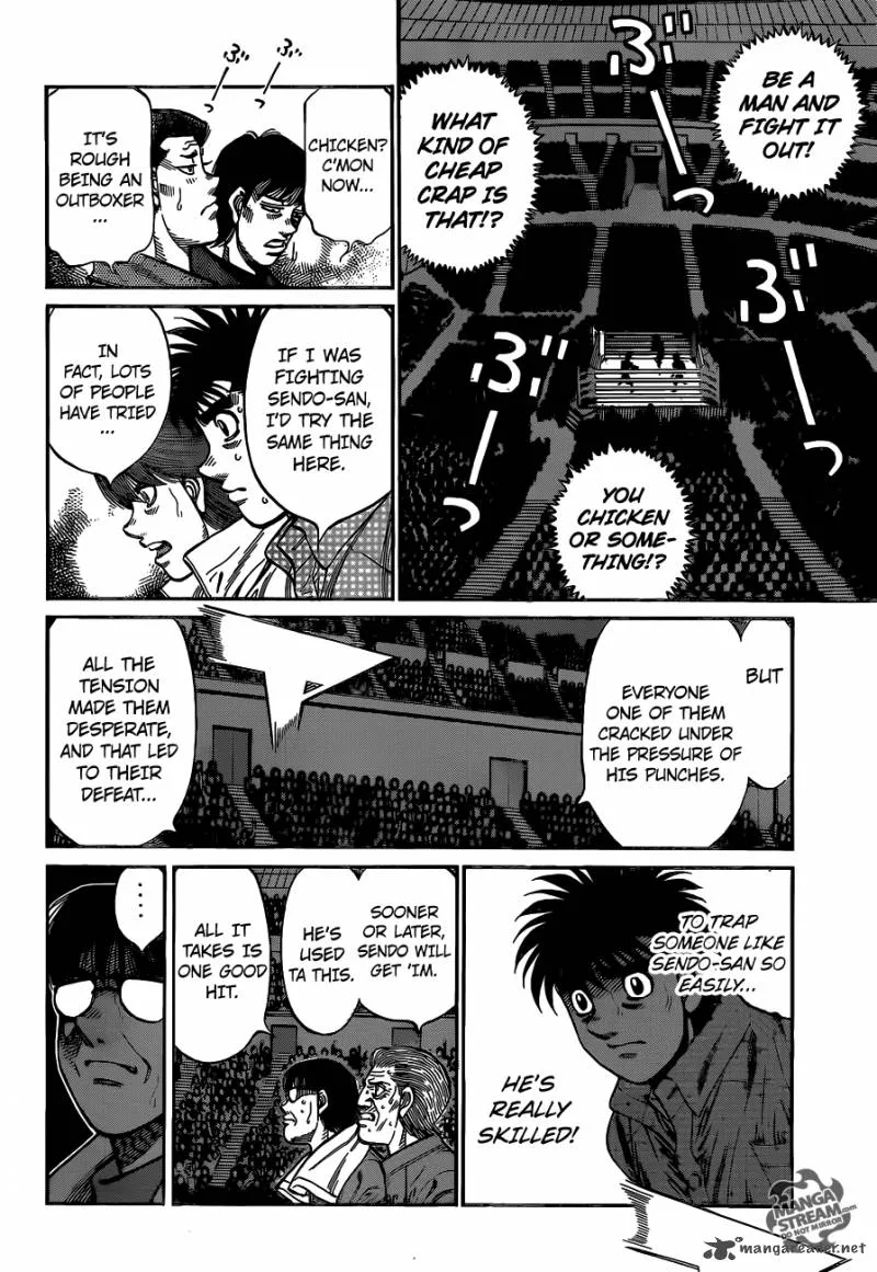 Hajime no Ippo Chapter 1088 page 8