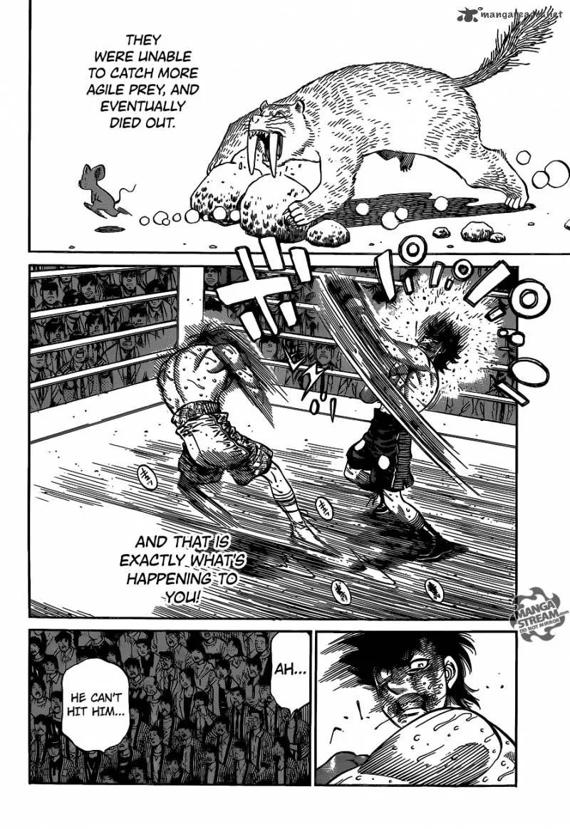 Hajime no Ippo Chapter 1088 page 14
