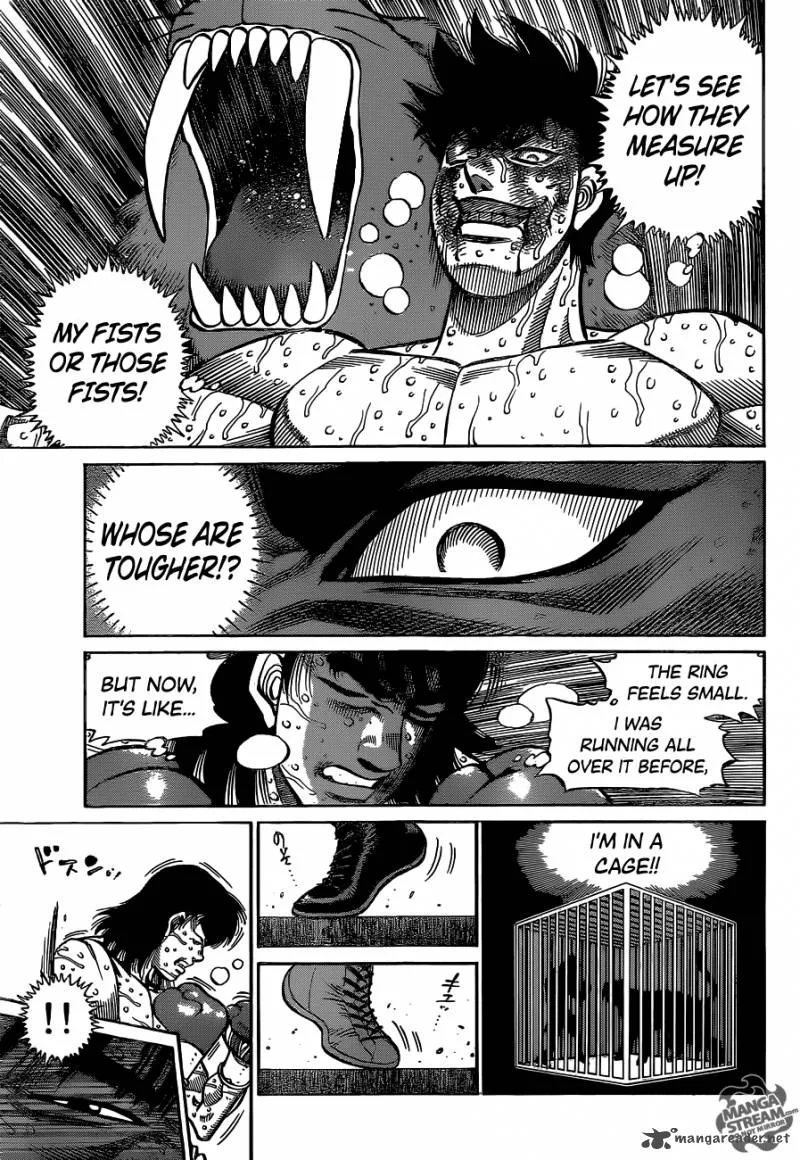 Hajime no Ippo Chapter 1090 page 17