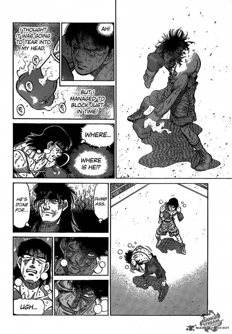 Hajime no Ippo Chapter 1090 page 12