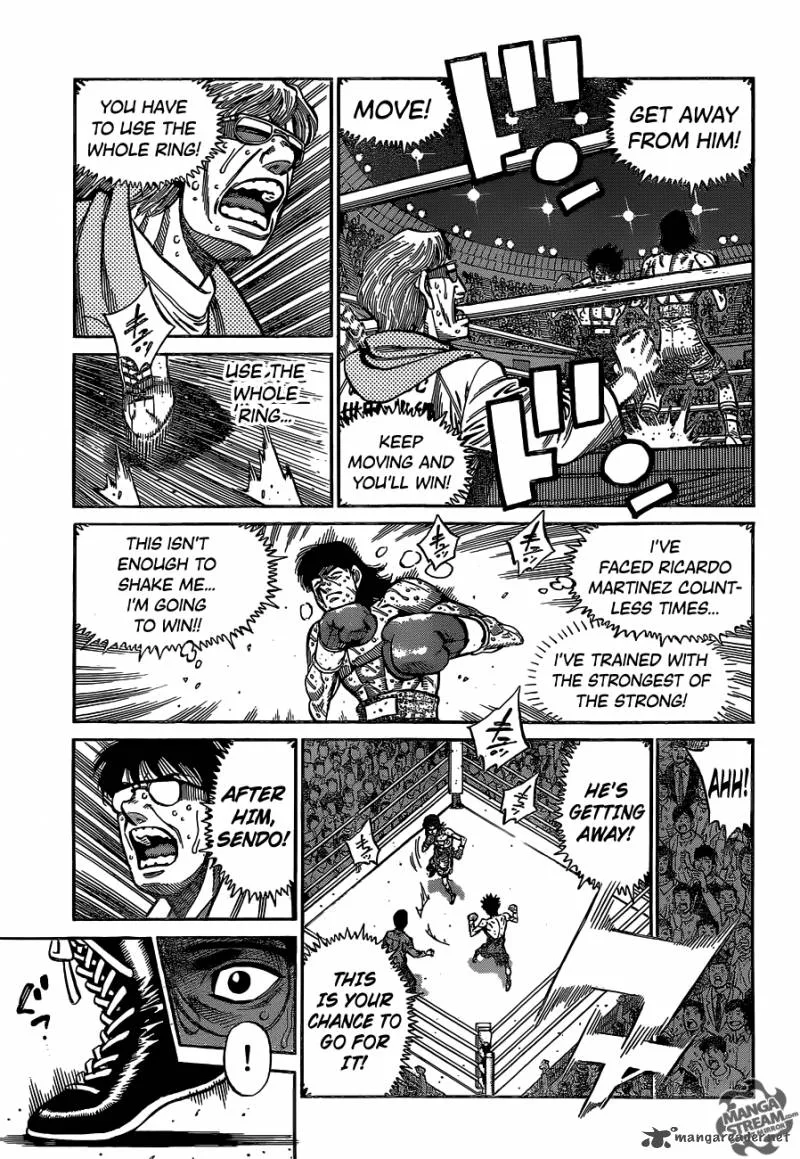 Hajime no Ippo Chapter 1090 page 13