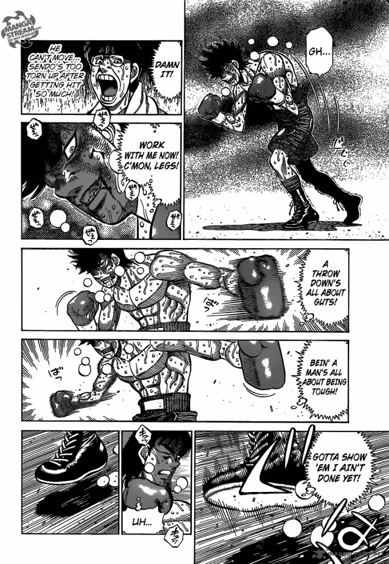 Hajime no Ippo Chapter 1090 page 14