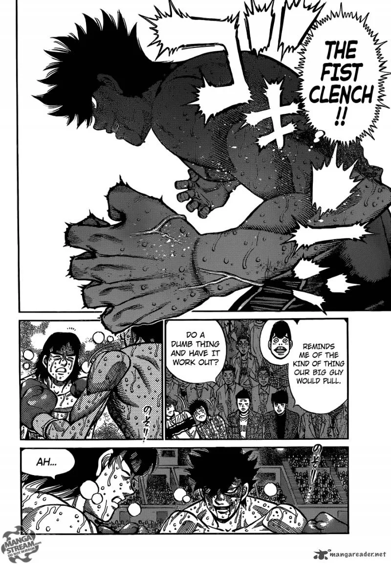 Hajime no Ippo Chapter 1090 page 8