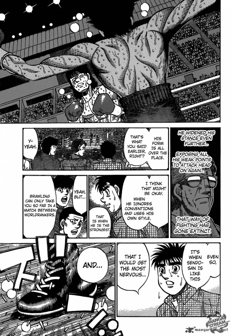 Hajime no Ippo Chapter 1090 page 15