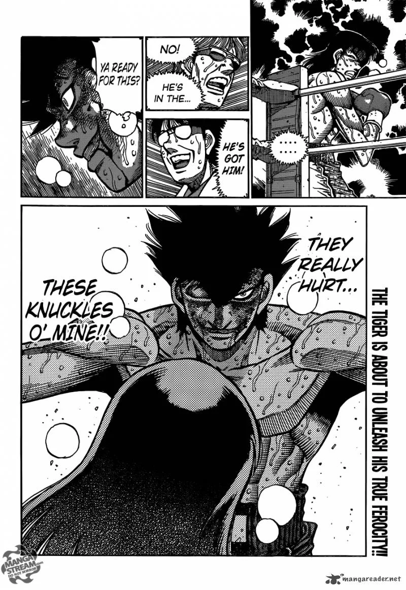 Hajime no Ippo Chapter 1090 page 18