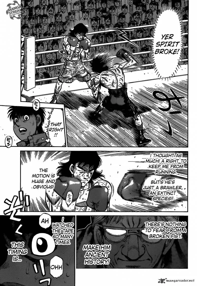Hajime no Ippo Chapter 1091 page 5