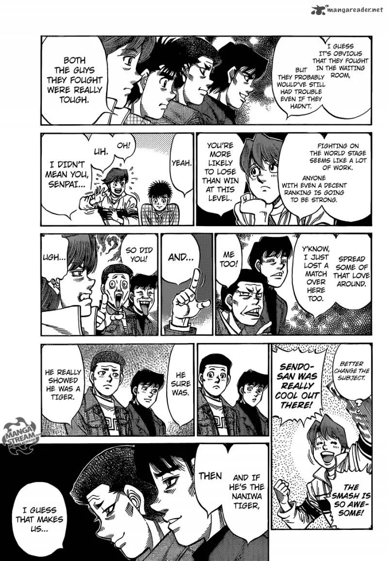 Hajime no Ippo Chapter 1092 page 15