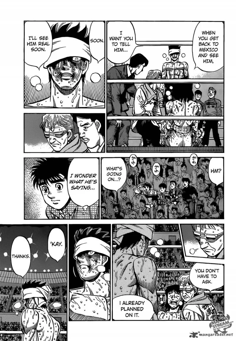 Hajime no Ippo Chapter 1092 page 11