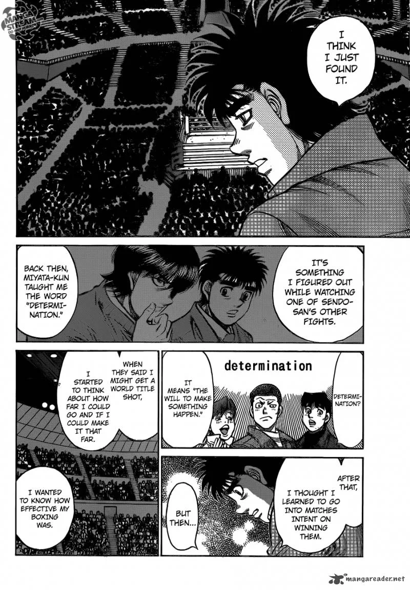 Hajime no Ippo Chapter 1093 page 6