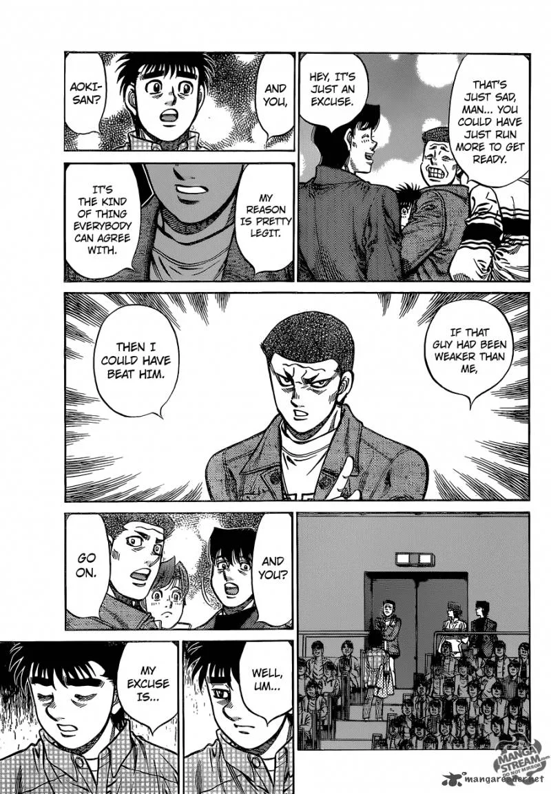 Hajime no Ippo Chapter 1093 page 5