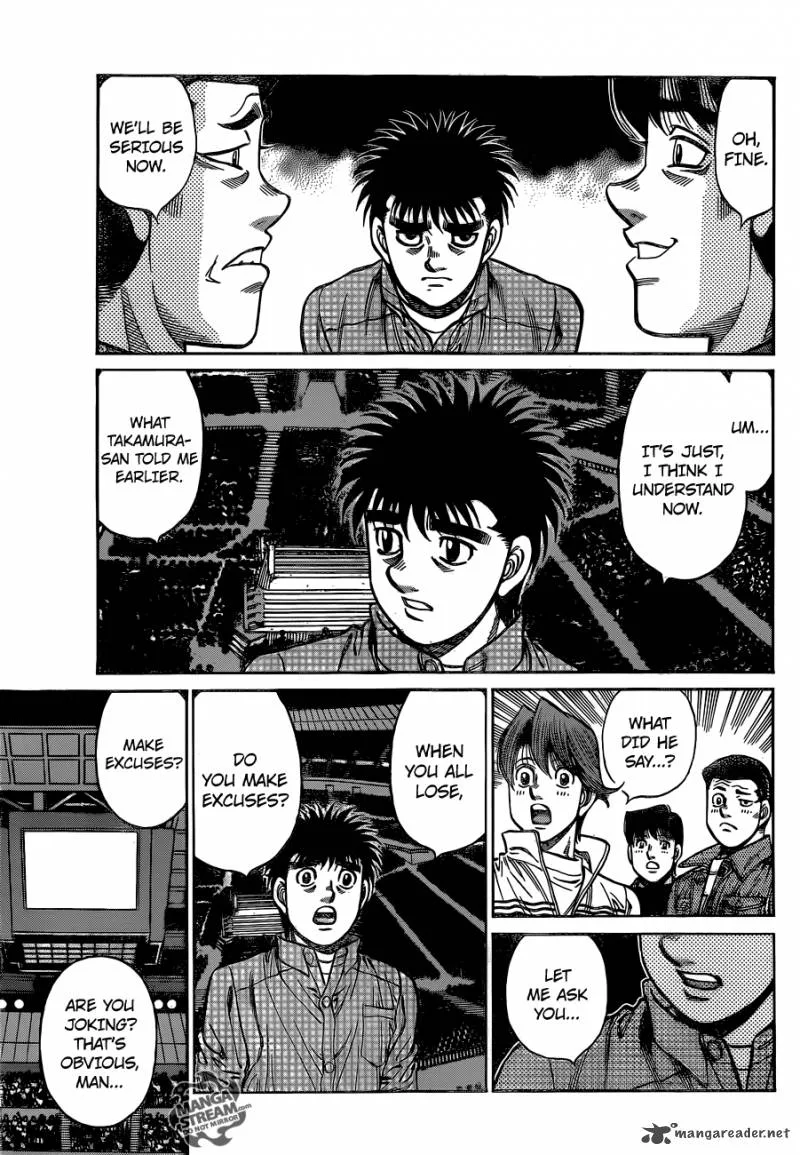 Hajime no Ippo Chapter 1093 page 3