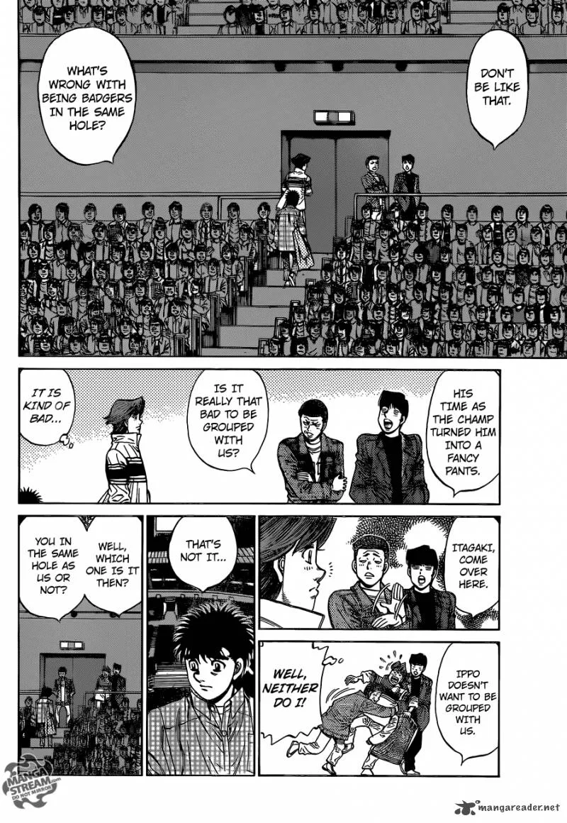 Hajime no Ippo Chapter 1093 page 2