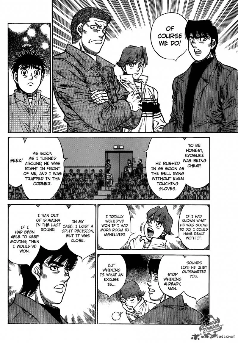 Hajime no Ippo Chapter 1093 page 4