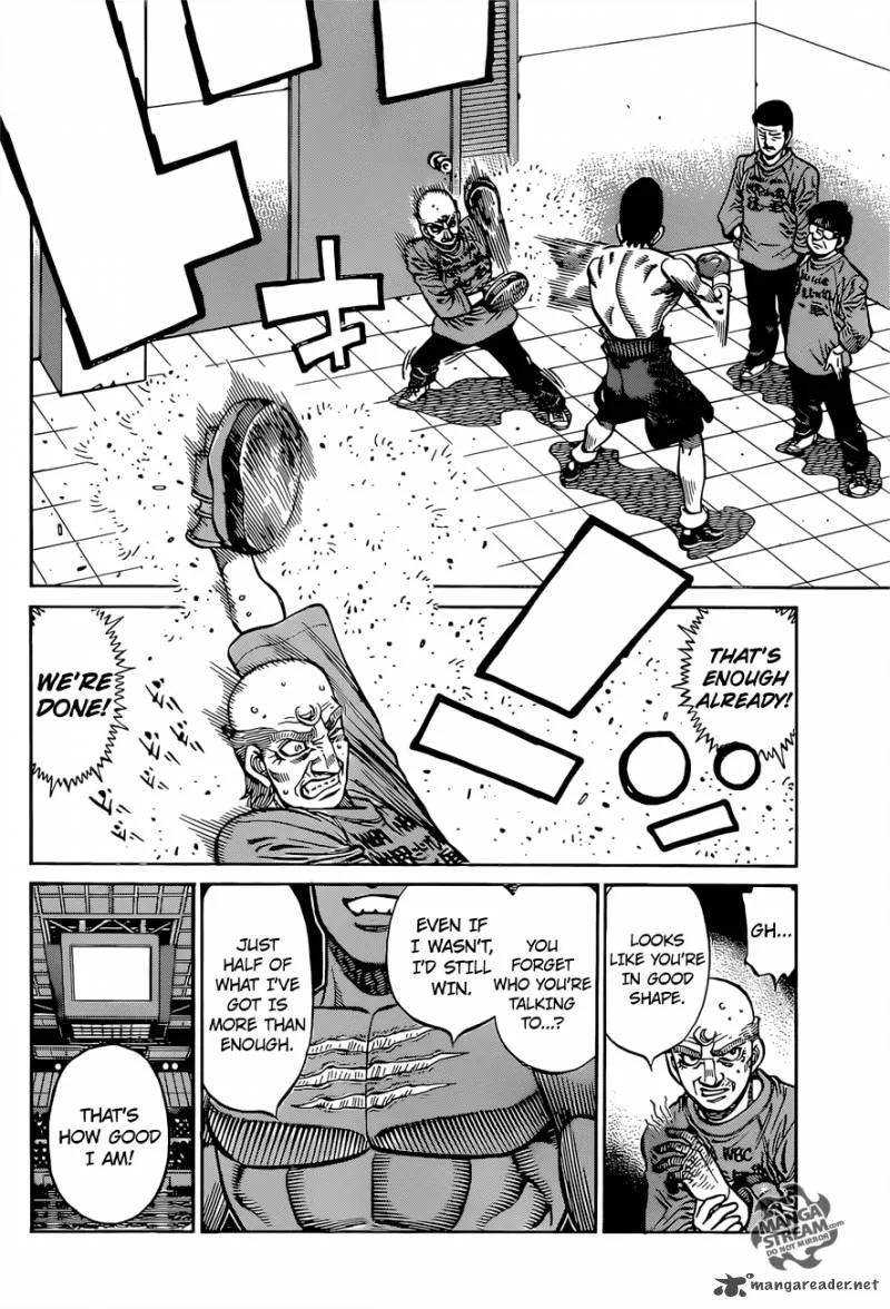 Hajime no Ippo Chapter 1094 page 4