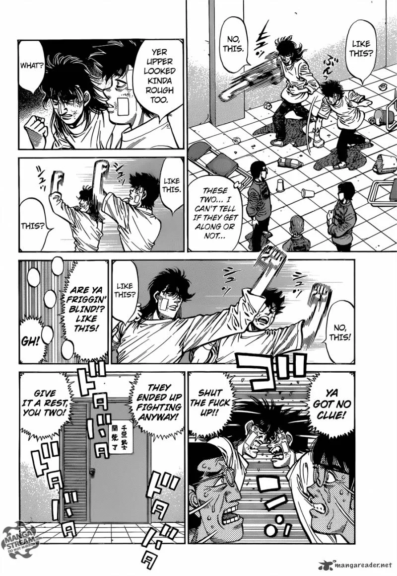 Hajime no Ippo Chapter 1094 page 2