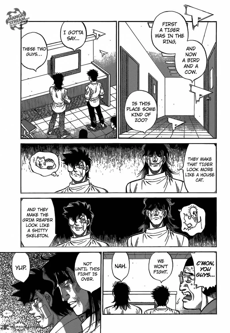 Hajime no Ippo Chapter 1095 page 8