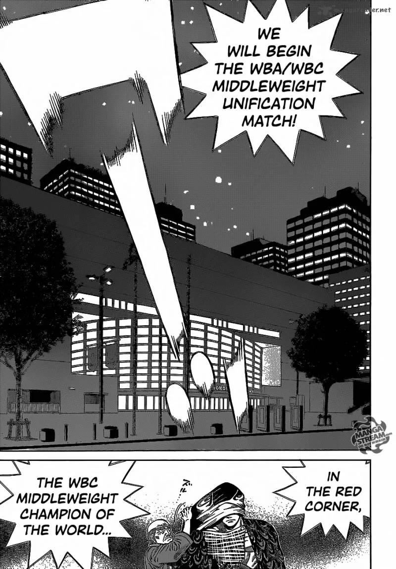Hajime no Ippo Chapter 1095 page 10