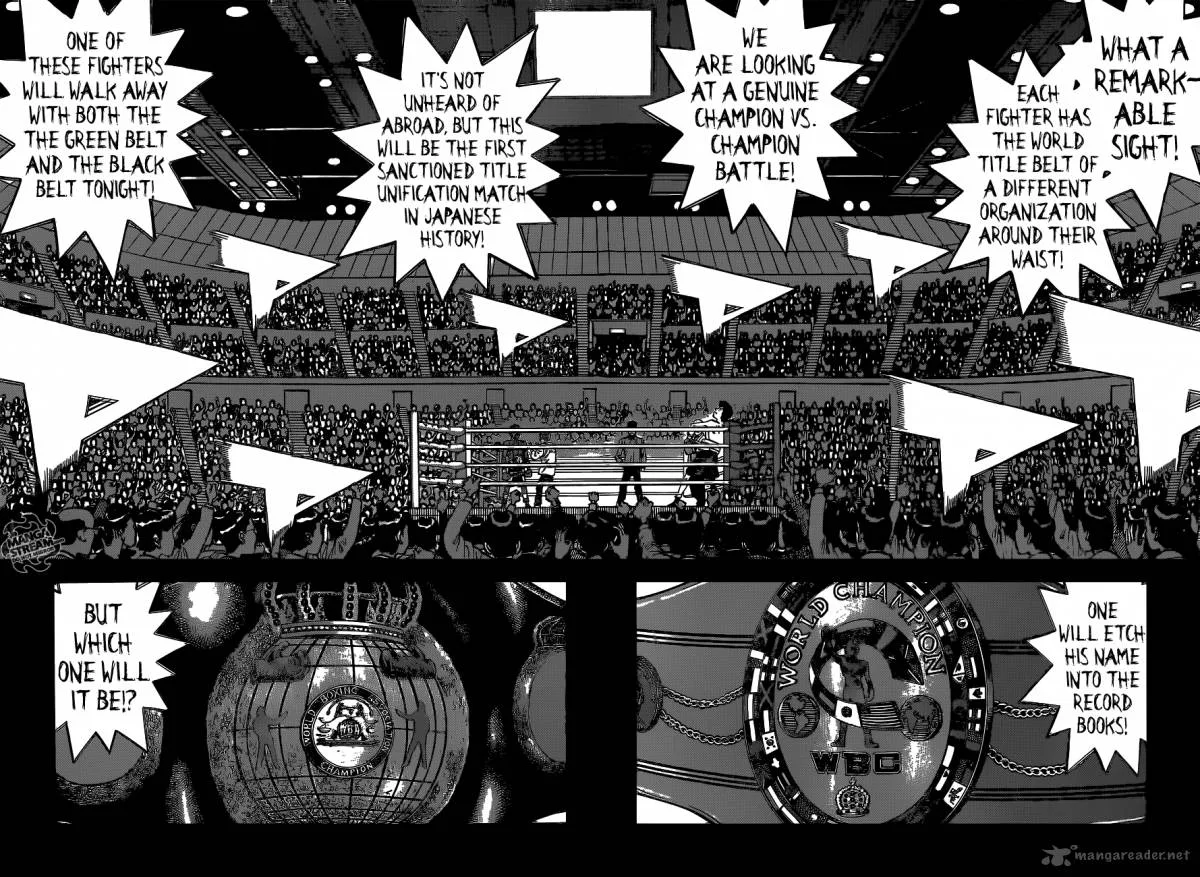 Hajime no Ippo Chapter 1095 page 13