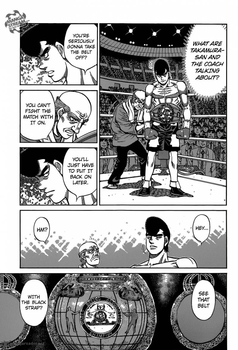 Hajime no Ippo Chapter 1096 page 4