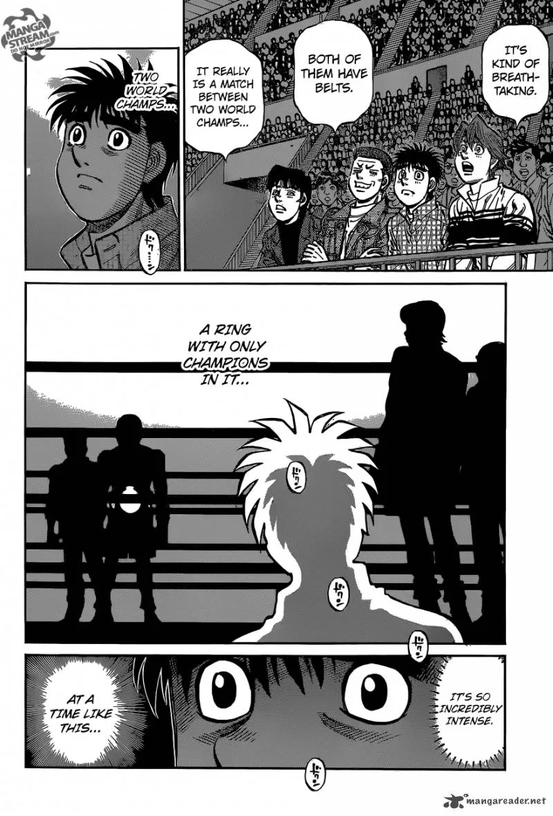 Hajime no Ippo Chapter 1096 page 3
