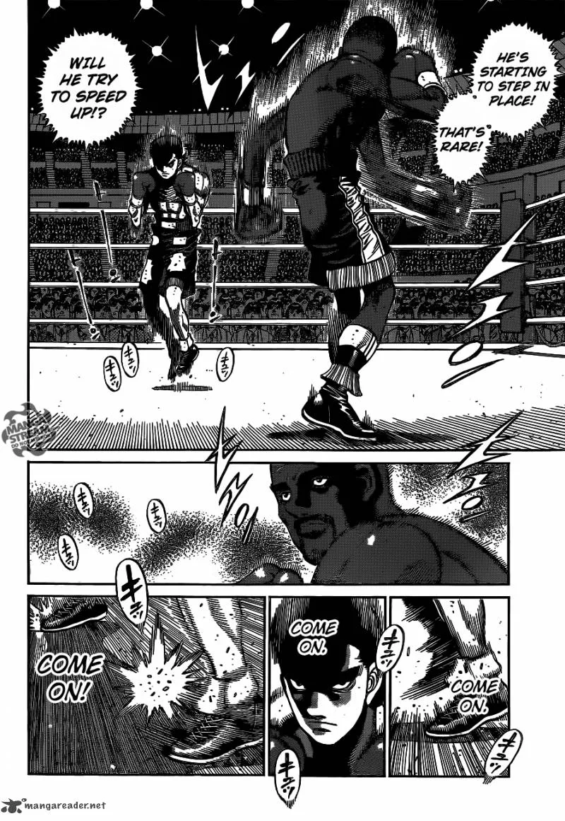 Hajime no Ippo Chapter 1098 page 5