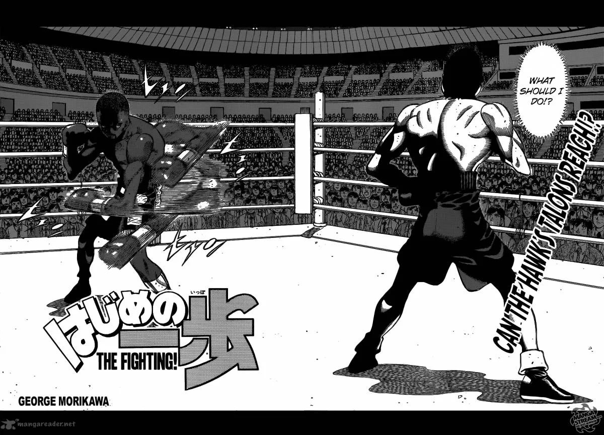 Hajime no Ippo Chapter 1098 page 2