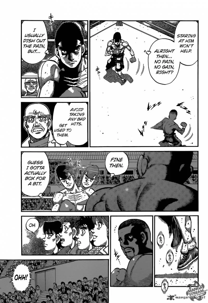 Hajime no Ippo Chapter 1098 page 4