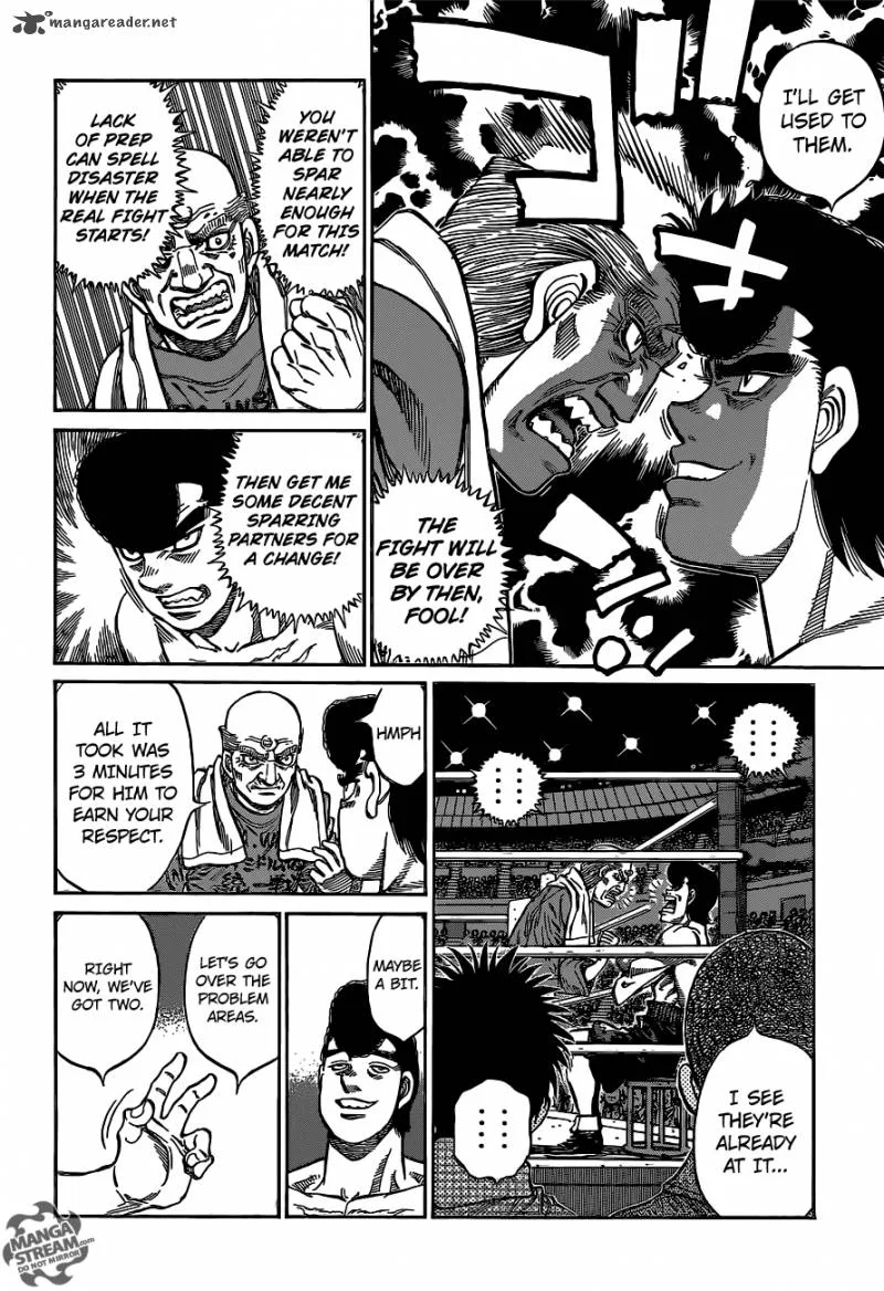 Hajime no Ippo Chapter 1099 page 4