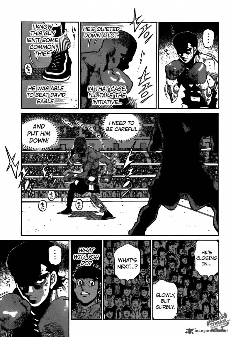 Hajime no Ippo Chapter 1100 page 14