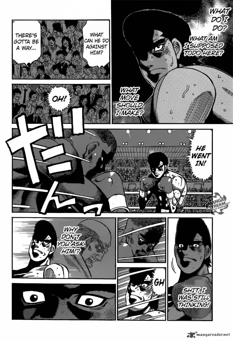 Hajime no Ippo Chapter 1100 page 15