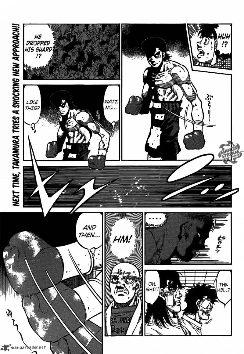 Hajime no Ippo Chapter 1100 page 16